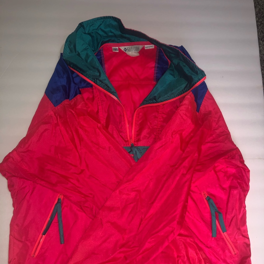 Super bright Columbia windbreaker